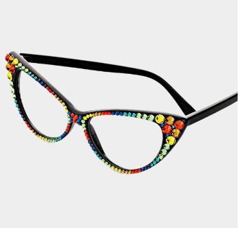 Fashion Crystal Eyewear-Multi Colors